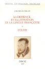 La Deffence, Et Illustration De La Langue Françoyse ; L'Olive - Preview