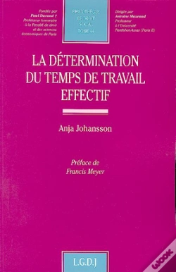 Capa do artigo La Détermination Du Temps De Travail Effectif