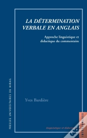 Capa do artigo La Determination Verbale En Anglais