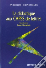 Capa do artigo La Didactique Aux Capes De Lettres