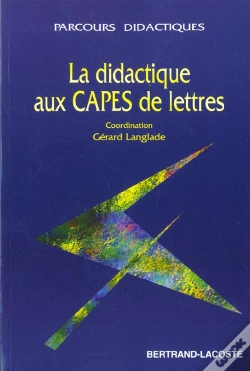 Capa do artigo La Didactique Aux Capes De Lettres