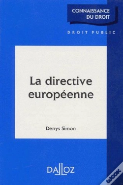 Capa do artigo La Directive Européenne