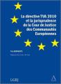 La Directive Tva 2010 Et La Jurisprudence De La Cour De Justice Des Communautés Européennes - Preview