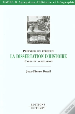 Capa do artigo La Dissertatin D'Histoire