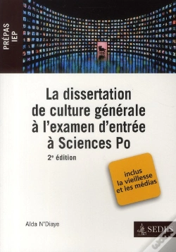 Capa do artigo La Dissertation De Culture Générale À L'Examen D'Entrée À Sciences Po