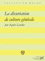 La Dissertation De Culture Générale - Preview
