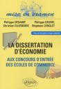 La Dissertation D'Économie Aux Concours D'Entrée Des Écoles De Commerce - Preview