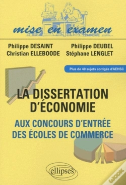 Capa do artigo La Dissertation D'Économie Aux Concours D'Entrée Des Écoles De Commerce