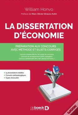 Capa do artigo La Dissertation D'Économie