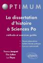 La Dissertation D'Histoire À Sciences Po : Méthode Et Exercices - Preview