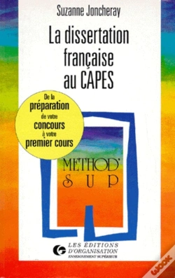 Capa do artigo La Dissertation Francaise Au Capes