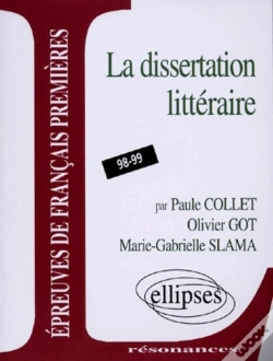 Capa do artigo La Dissertation Litteraire ; 3e.; Sujets