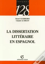 Capa do artigo La Dissertation Littéraire En Espagnol