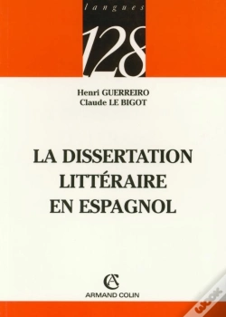Capa do artigo La Dissertation Littéraire En Espagnol