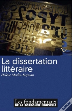 Capa do artigo La Dissertation Littéraire