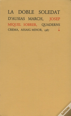 Capa do artigo La Doble Soledat D'Ausiàs March