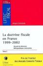 La Doctrine Fiscale En France ; 1999-2002 - Preview