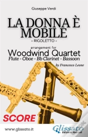 Capa do artigo La Donna È Mobile - Woodwind Quartet (Score)