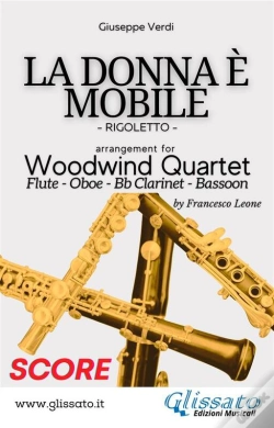 Capa do artigo La Donna È Mobile - Woodwind Quartet (Score)