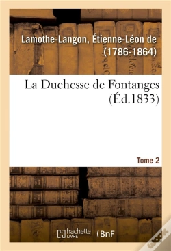 Capa do artigo La Duchesse De Fontanges. Tome 2
