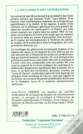 La Dynamique Des Générations