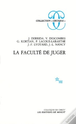 Capa do artigo La Faculté De Juger
