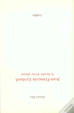 Capa do artigo La Faculte D'Une Phrase