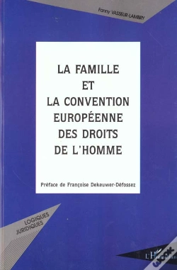 Capa do artigo La Famille Et La Convention Europeenne Des Droits De L'Homme