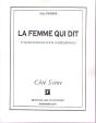 La Femme Qui Dit ; 30 Monologues Pour Comédiennes - Preview