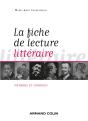 La Fiche De Lecture Littéraire ; Méthode Et Corrigés (2e Édition) - Preview
