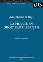 La Fiducie En Droit Privé Libanais - Preview