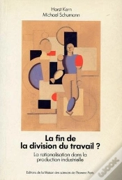 Capa do artigo La Fin De La Division Du Travail ? : La Rationalisation Dans La Production Industrielle, L