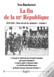 Capa do artigo La Fin De La Iiie République