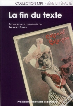Capa do artigo La Fin Du Texte