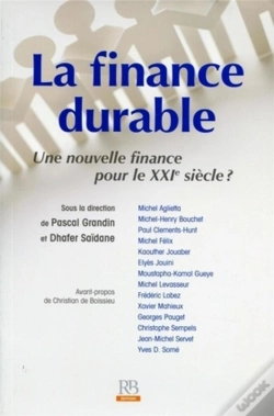 Capa do artigo La Finance Durable. Une Nouvelle Finance Pour Le 21e Siecle?