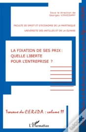 Capa do artigo La Fixation De Ses Prix ; Quelle Liberté Pour L