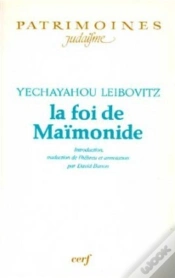 Capa do artigo La Foi De Maimonide