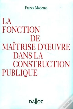 Capa do artigo La Fonction De Maitrise D'Oeuvre Dans La Construction Publique