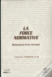 Capa do artigo La Force Normative ; Naissance D