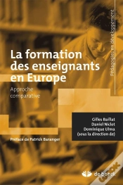 Capa do artigo La Formation Des Enseignants En Europe Approche Comparative