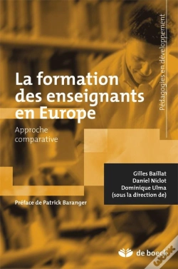 Capa do artigo La Formation Des Enseignants En Europe Approche Comparative
