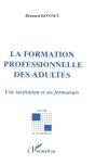 La Formation Professionnelle Des Adultes ; Une Institution Et Ses Formateurs - Preview