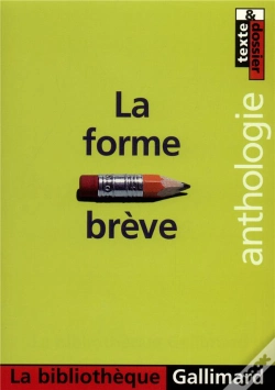 Capa do artigo La Forme Breve ; Anthologie
