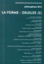 La Forme - Deleuze (2) : Philosophique 2013 - Preview