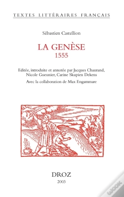Capa do artigo La Genese, 1555