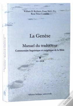 Capa do artigo La Genèse ; Manuel Du Traducteur ; Commentaire Linguistique Et Exégétique De La Bible