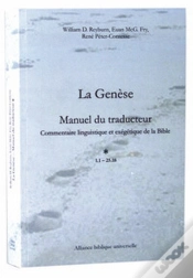 Capa do artigo La Genèse ; Manuel Du Traducteur ; Commentaire Linguistique Et Exégétique De La Bible