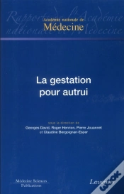 Capa do artigo La Gestation Pour Autrui Coll Rapports De L
