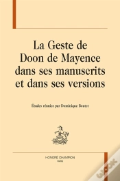 Capa do artigo La Geste De Doon De Mayence Dans Ses Manuscrits Et Dans Ses Versions