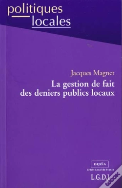 Capa do artigo La Gestion De Fait Des Deniers Publics Locaux